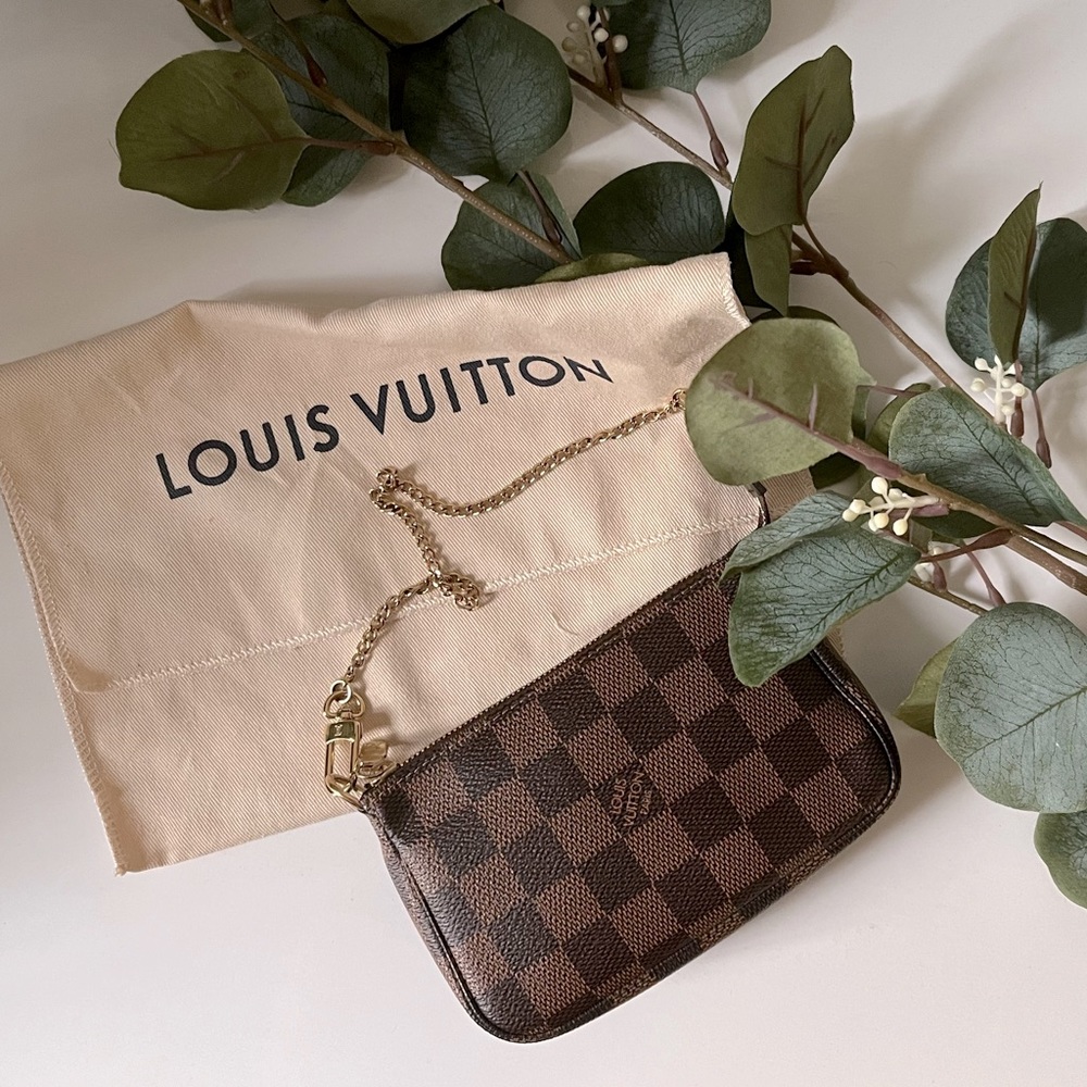 NWOT Authentic Louis Vuitton Mini Pochette - Picture 2 of 5